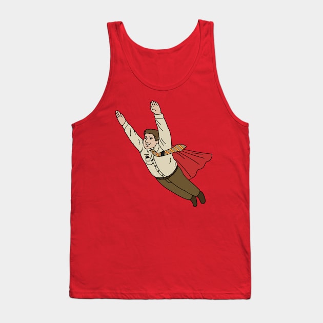 Bob Newby Superhero Tank Top by Cammerel